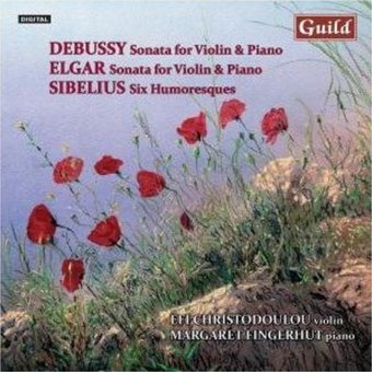 Violin Music By Debussy Elgar Sibelius