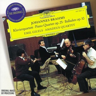 Brahms: Piano Quartet op.25 / Ballades op.10