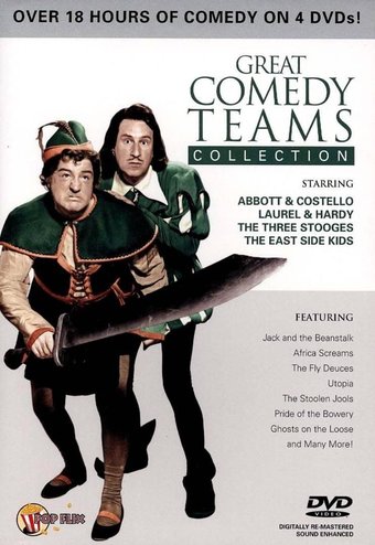 Great Comedy Teams Collection (4-DVD)