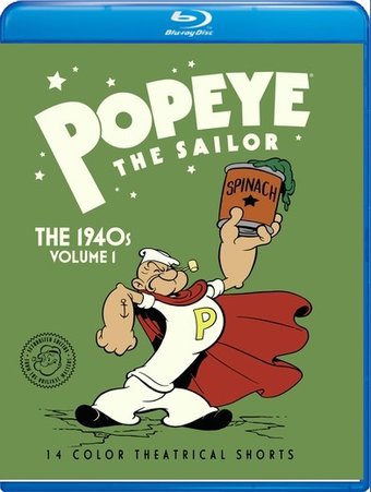 Popeye the Sailor: The 1940s, Volume 1 (Blu-ray)
