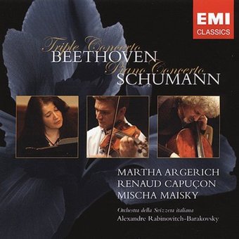 Beethoven: Triple Concerto, Op. 56 / Schumann: