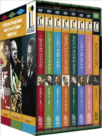 Jazz Icons: Series 4 (8-DVD)