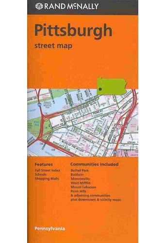 Rand Mcnally Pittsburgh Street Map