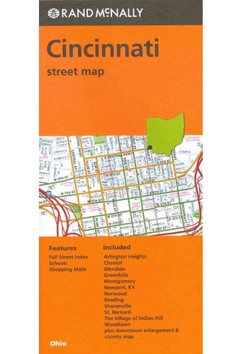 Rand McNally Cincinnati Street Map