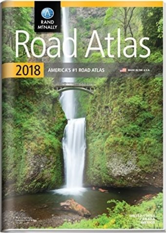 Rand Mcnally 2018 Road Atlas With Vinyl