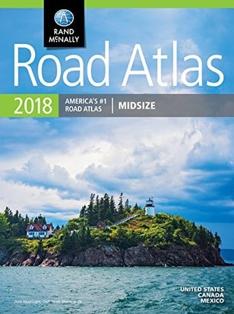 Rand Mcnally 2018 Road Atlas Midsize