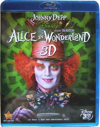 Alice in Wonderland 3D (Blu-ray)