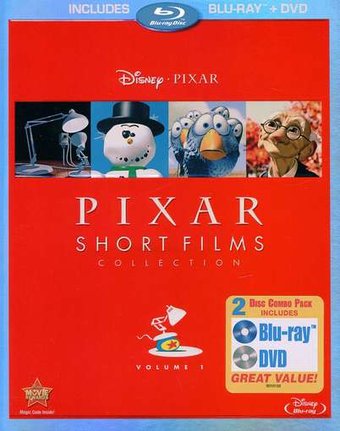 Pixar Short Films, Volume 1 (Blu-ray + DVD)