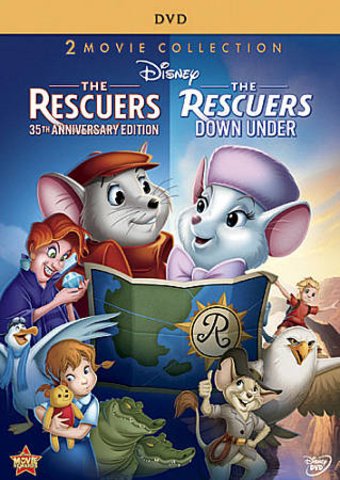 The Rescuers / The Rescuers Down Under (2-DVD)