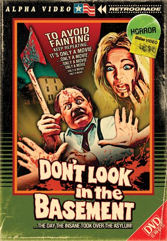 Don't Look in the Basement (Retro Cover Art +
