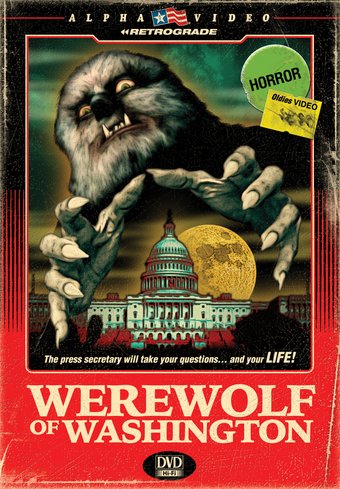 Werewolf of Washington (Retro Cover Art +