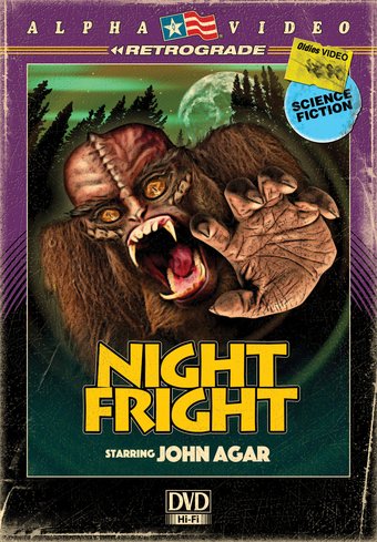 Night Fright (Retro Cover Art + Postcard)