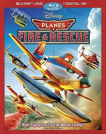 Planes: Fire & Rescue (Blu-ray + DVD)