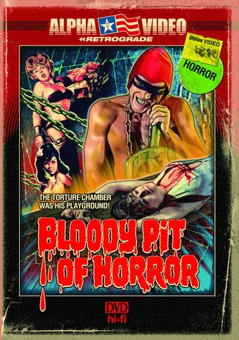 Bloody Pit of Horror (Retro Cover Art + Postcard)