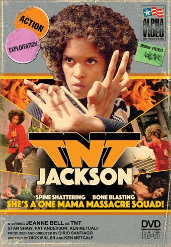 TNT Jackson (Retro Cover Art + Postcard)