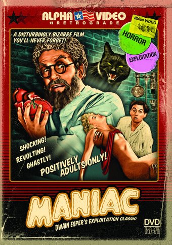 Maniac (Retro Cover Art + Postcard)