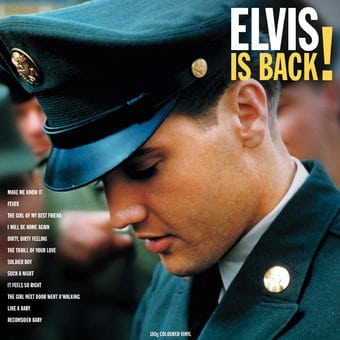 Elvis is Back! (180GV) (Yellow Colored Vinyl)