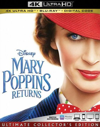Mary Poppins Returns (4K UltraHD + Blu-ray)