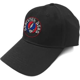 Grateful Dead - Steal Your Face Logo - Adjustable Black Baseball Cap Grateful Dead - Steal Your Face Logo - Adjustable