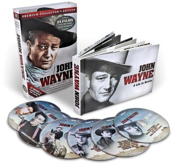 John Wayne - 24 Movie Collection (6-DVD + Book)