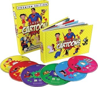 Classic Cartoons Collection: 160 Favorites and Book (6-DVD + Book) (2013) -  Television on - Go Ent 