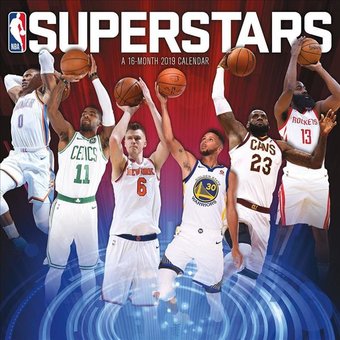 NBA Superstars - 2019 - Wall Calendar