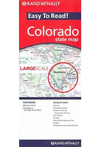 Rand Mcnally Easy to Read Colorado
