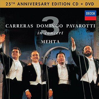 The Three Tenors 25th Anniversary (CD + DVD)