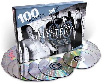100 Greatest Mystery Classics (24-DVD)