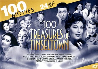 100 Treasures of Tinseltown (24-DVD)