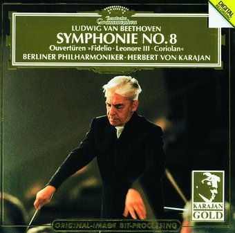 Beethoven: Symphony No.8; Overtures: "Coriolan",
