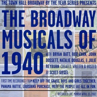 Broadway Musicals of 1940