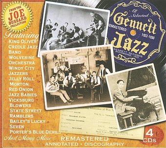 Gennett Jazz 1922-1930 (4-CD)