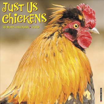 Just Us Chickens - 2019 - Wall Calendar