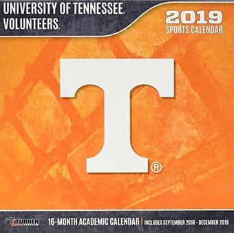 Tennessee Volunteers - 2019 - Wall Calendar