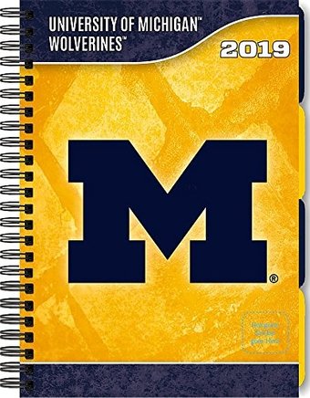 Michigan Wolverines Tabbed Planner - 2019 -