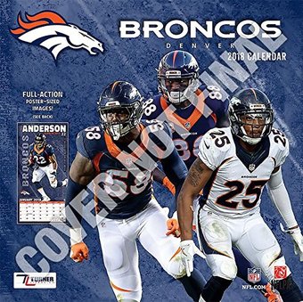 Denver Broncos - 2019 - Wall Calendar