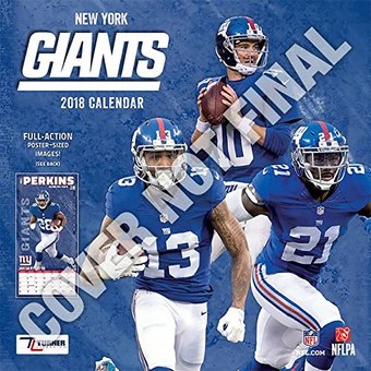 New York Giants - 2019 - Wall Calendar