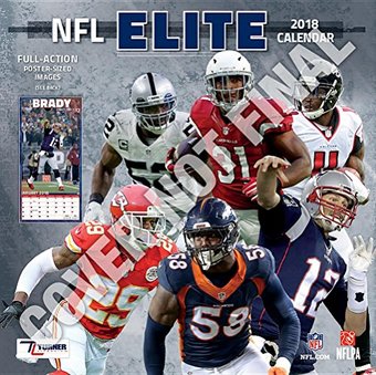 NFL Elite - 2019 - Wall Calendar
