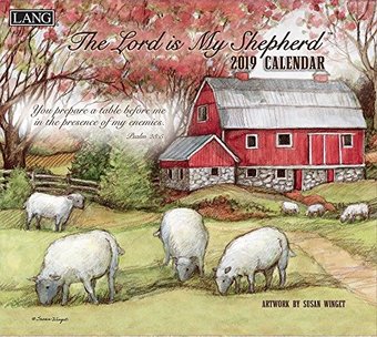 Lord Is My Shepherd - 2019 - Wall Calendar