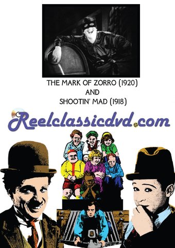 Mark Of Zorro (1920) And Shootin' Mad (1918)