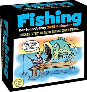 Fishing Cartoon-a-Day - 2019 - Daily Calendar