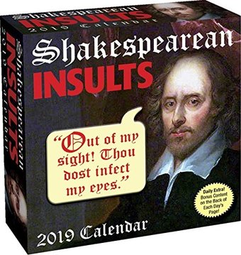 Shakespearean Insults Day-to-Day - 2019 - Daily