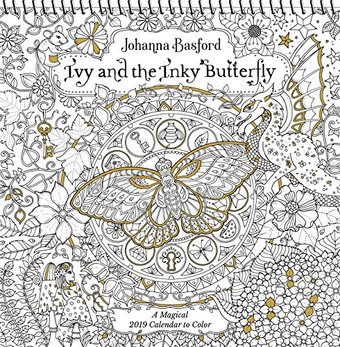 Ivy and the Inky Butterfly Coloring Wall Calendar