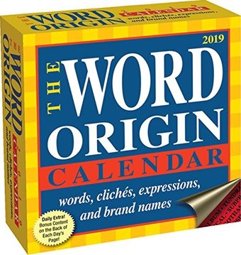Word Origin Day-to-Day - 2019 - Daily Calendar