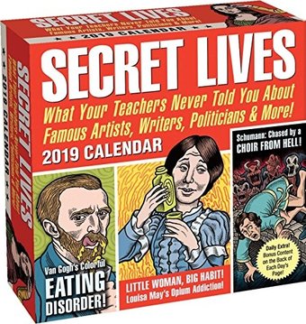 Secret Lives Day-to-Day - 2019 - Daily Calendar