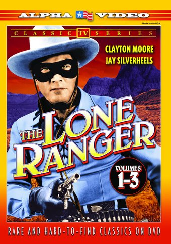 The Lone Ranger - Volumes 1-3 (3-DVD)