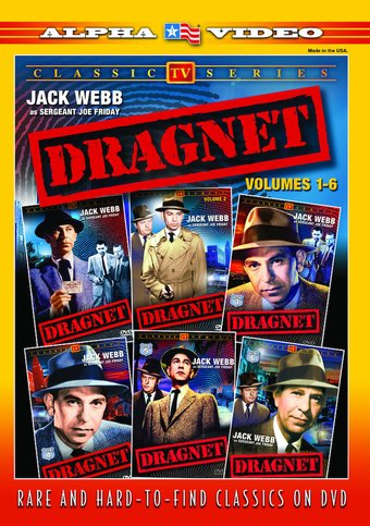 Dragnet - Volumes 1-6 (6-DVD)
