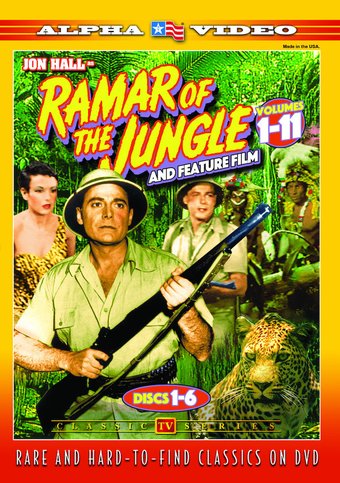 Ramar of The Jungle - Volumes 1-11 and Feature