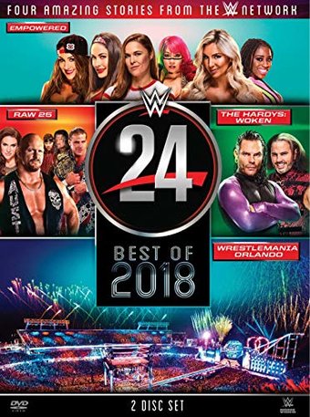Wrestling - WWE 24: The Best of 2018 (2-DVD)